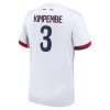 Officiële Voetbalshirt Paris Saint-Germain Presnel Kimpembe 3 Uit 2024-25 - Heren